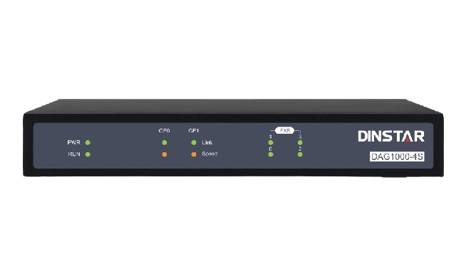 Dinstar-DAG1000-4S-GE-4-Port-FXS-Analog-VoIP-Gateway